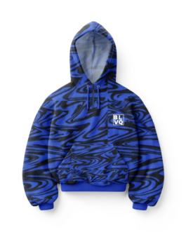 BLVQ BLU HOODIE